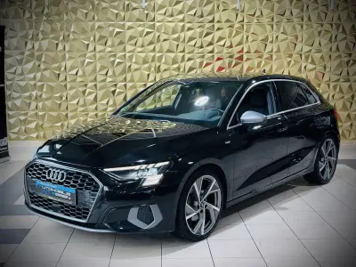 Używany Audi A3 Edition .1 150 KM (110 kW) 2021 Czarny Sedan/Limuzyna