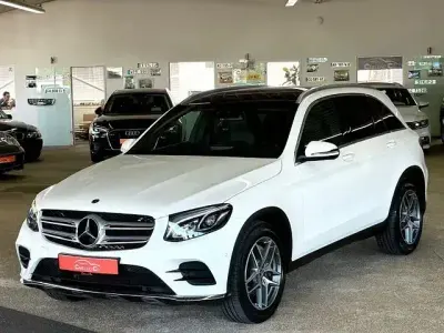 Używany Mercedes GLC220 AMG line 170 KM (125 kW) 2018 Biały SUV