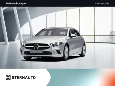 Brugt Mercedes A180 Progressive 136 HK (100 kW) 2021 Sølv Sedan