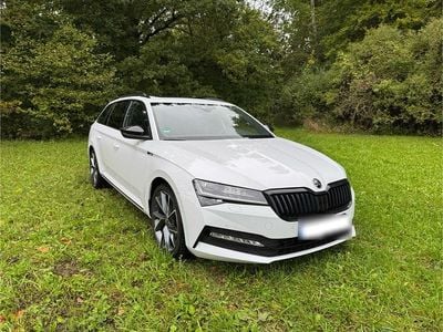 Gebraucht Skoda Superb SportLine 200 PS (147 kW) 2024 Weiß Kombi