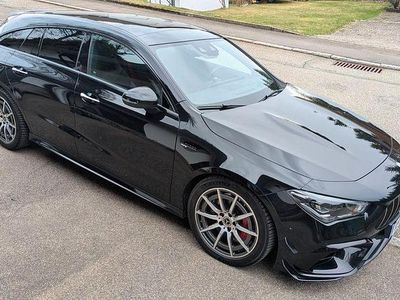 Gebraucht Mercedes CLA45 AMG Shooting Brake AMG 421 PS (309 kW) 2021 Schwarz Kombi