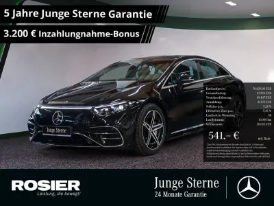 Używany Mercedes EQS580 Premium Plus 385 kW (524 KM) 2023 Czarny Sedan/Limuzyna