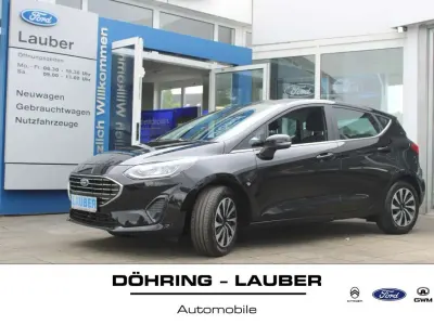 Gebraucht Ford Fiesta Titanium 125 PS (91 kW) 2023 Agate black Kleinwagen