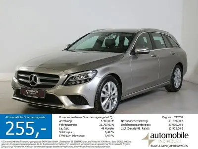 Gebraucht Mercedes C200 Avantgarde 197 PS (144 kW) 2019 Mojave silver met. Kombi