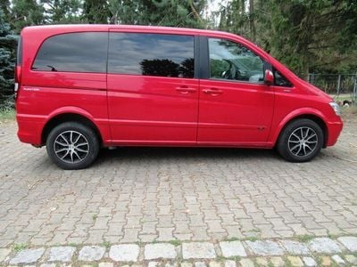 Gebraucht Mercedes Viano 136 PS (100 kW) 2013 Rot Van / Kleinbus