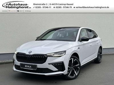 Weiss Neu 2025 Skoda Scala Monte Carlo Kleinwagen | 31.490 € (Teuer)