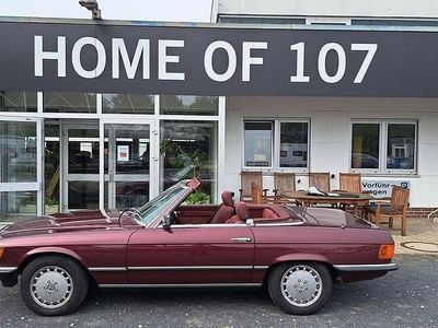 Usata Mercedes SL280 185 CV (136 kW) 1985 Rosso Cabrio