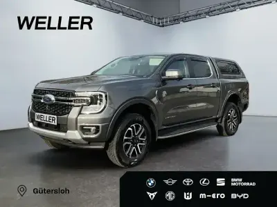 Brugt Ford Ranger Limited 170 HK (125 kW) 2023 Grå Pickup / Ladvogn