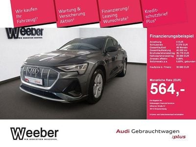 Gebraucht Audi e-tron Sportback S-Line 230 kW (313 PS) 2022 Daytonagrau perleffekt SUV