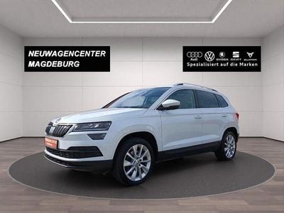 Gebraucht Skoda Karoq Style 150 PS (110 kW) 2018 Moonweiss metallic SUV