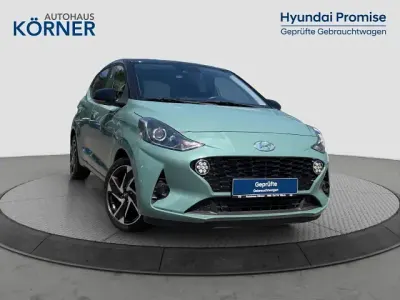 Gebraucht Hyundai i10 Prime 84 PS (61 kW) 2023 Gruen Kleinwagen