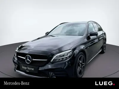 Gebraucht Mercedes C180 Night 156 PS (114 kW) 2021 Schwarz uni Kombi
