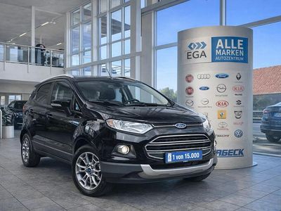 Gebraucht Ford Ecosport Titanium 125 PS (91 kW) 2017 Schwarz metallic SUV