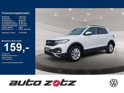 Gebraucht VW T-Cross Life 95 PS (69 kW) 2021 Pure white SUV