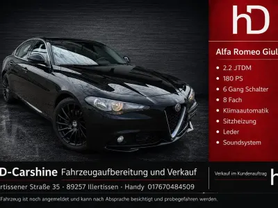 Gebraucht Alfa Romeo Giulia 180 PS (132 kW) 2016 Schwarz Limousine