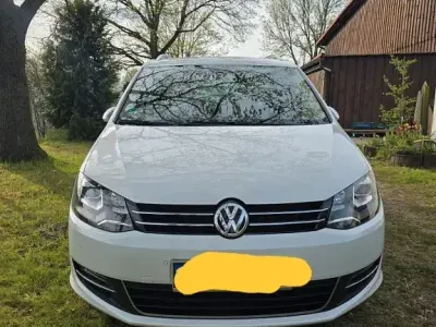 Gebraucht VW Sharan Highline 184 PS (135 kW) 2017 Weiß Van / Kleinbus