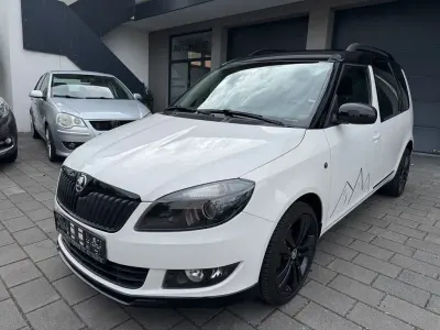 Gebraucht Skoda Roomster Noire 86 PS (63 kW) 2014 Weiß Van / Kleinbus