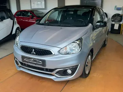 Gebraucht Mitsubishi Space Star Diamant Edition 80 PS (58 kW) 2017 Silber Kleinwagen