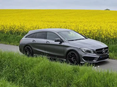 Gebraucht Mercedes CLA200 AMG line 196 PS (144 kW) 2015 Grau Coupé