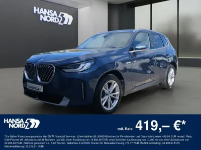 Gebraucht BMW X3 Sport Line 208 PS (152 kW) 2025 Blau / arctic race blue (metallic) SUV