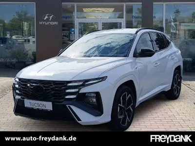 Neu Hyundai Tucson Turbo 2026 Atlas white SUV