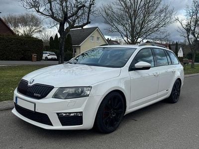 Gebraucht Skoda Octavia vRS 184 PS (135 kW) 2013 Weiß Kombi
