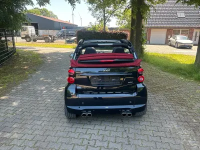 Gebraucht Smart ForTwo Cabrio 71 PS (52 kW) 2008 Schwarz Cabrio