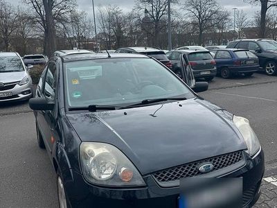 Gebraucht Ford Fiesta 2008 Blau Kleinwagen
