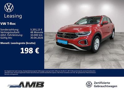 Second-hand VW T-Roc IQ Drive 150 CP (110 kW) 2025 Roșu SUV