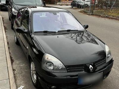 Gebraucht Renault Clio II 2004 Schwarz Kleinwagen