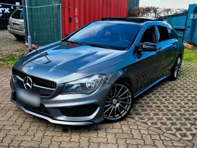 Gebraucht Mercedes CLA220 Shooting Brake AMG line 177 PS (130 kW) 2015 Grau Kombi