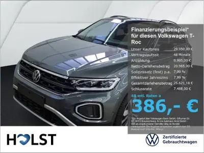 Gebraucht VW T-Roc Goal 150 PS (110 kW) 2025 Grau SUV