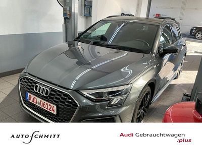 Używany Audi A3 S-Line 200 KM (147 kW) 2022 Szary Sedan/Limuzyna