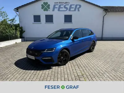 Gebraucht Skoda Octavia RS 200 PS (147 kW) 2022 Blau Limousine