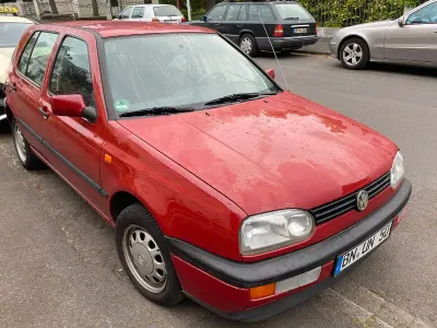Brugt VW Golf III 90 HK (66 kW) 1995 Rød Hatchback