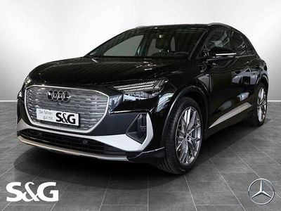 Mythosschwarz metallic Gebraucht 2022 Audi e-tron S-Line SUV | 29.990 € (Superpreis)