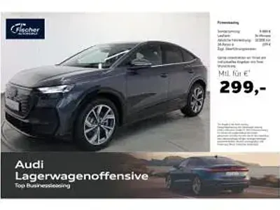Neu Audi Q4 e-tron 219 kW (299 PS) 2026 Grau (tamboragrau metallic) SUV