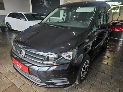 Gebraucht VW Caddy 110 PS (80 kW) 2018 Schwarz Van / Kleinbus
