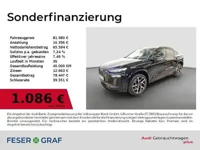 Gebraucht Audi Q6 e-tron Ambiente 314 kW (428 PS) 2026 Mythosschwarz metallic SUV