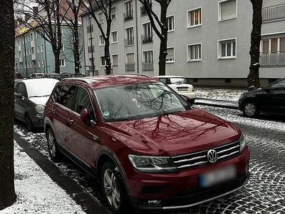 Gebraucht VW Tiguan Allspace 150 PS (110 kW) 2019 Rot SUV