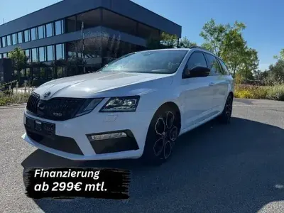 Gebraucht Skoda Octavia RS 184 PS (135 kW) 2020 Weiß Kombi