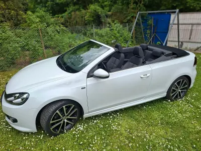 Gebraucht VW Golf Cabriolet Allstar 125 PS (91 kW) 2016 Weiß Cabrio