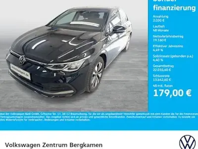 Gebraucht VW Golf VIII Move 131 PS (96 kW) 2024 Schwarz Limousine