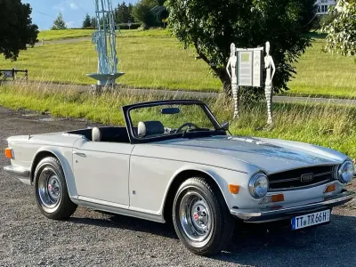 Gebraucht Triumph TR6 124 PS (91 kW) 1975 Weiß Cabrio