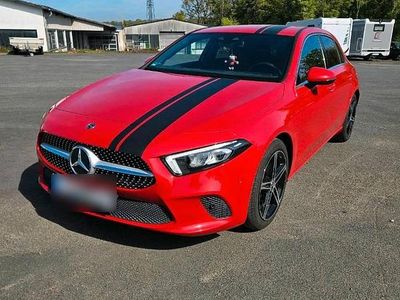 Usata Mercedes A180 Progressive 136 CV (100 kW) 2019 Rosso Utilitaria