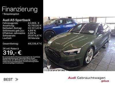 Gebraucht Audi A5 Sportback Competition 265 PS (194 kW) 2023 Grün Kleinwagen