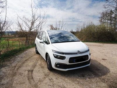 Gebraucht Citroën Grand C4 Picasso Shine 165 PS (121 kW) 2018 Weiß Van / Kleinbus