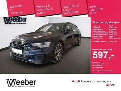 Begagnad Audi A6 Sport 340 HK (250 kW) 2022 Blå Kombi