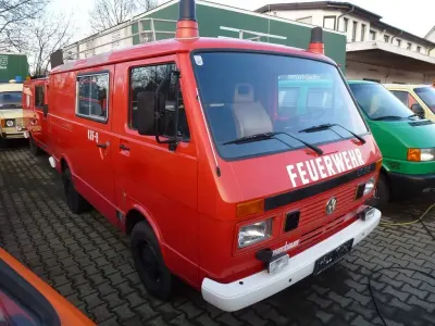 Brugt VW LT 90 HK (66 kW) 1988 Rød MPV