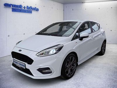 Gebraucht Ford Fiesta ST-Line 125 PS (91 kW) 2021 Frostweiß Kleinwagen
